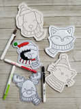 $5 Friday Winter Coloring Doll Bundle 99