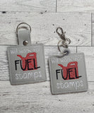 Will work for Fuel Stamps Key Fob