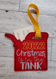Christmas is in the Tank Gift Card Holder