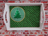 Christmas Tree Motif Mug Rug