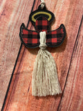 $5 Friday Macrame Angel Ornament 1021