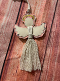 $5 Friday Macrame Angel Ornament 1021