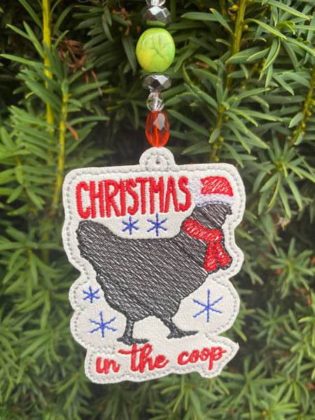 Bird coastal christmas ornament creative coop
