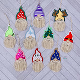 $5 Friday Christmas Gnome Ornament Macrame Bundle 1014