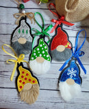 $5 Friday Christmas Gnome Fur Ornament Bundle 1014