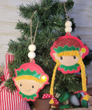 $5 Friday Christmas Macrame Ornament Bundle 1028