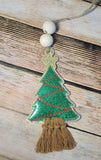 $5 Friday Christmas Macrame Ornament Bundle 1028
