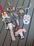 $5 Friday Animal Macrame Ornament Bundle 1021