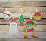$5 Friday Christmas Macrame Ornament Bundle 1028