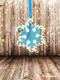 Snowflake Money Holder Ornament Applique and Sketch