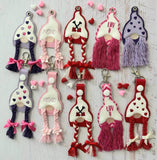 $5 Friday Girl Macrame Gnome Key Fob Bundle 113