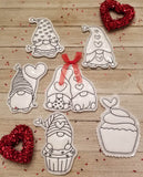 $5 Friday Valentine Gnome Coloring Doll Bundle 16