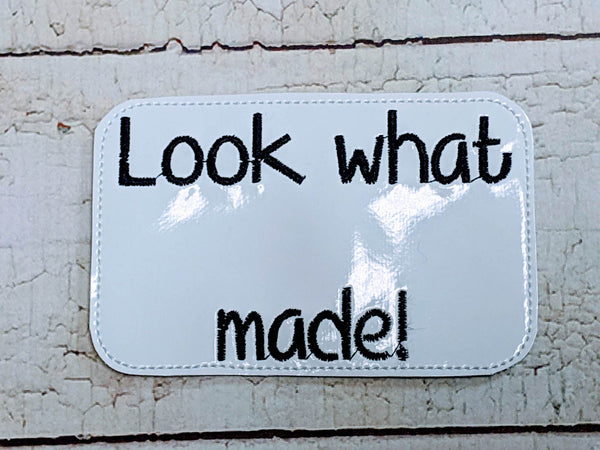 Look What Blank/I Made Magnet – A-Z Blanks and Designs