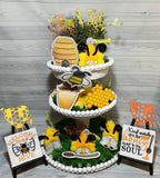$5 Friday Honey Bee Tiered Tray 331