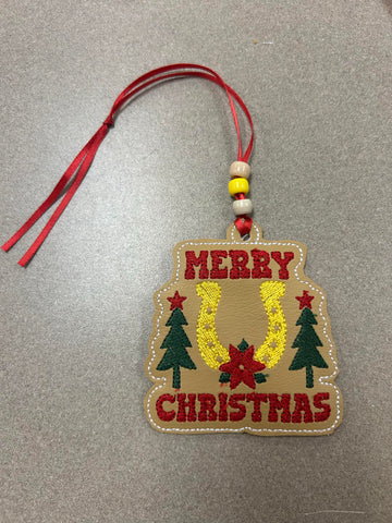 Chunky Western Chritstmas Ornament Bundle