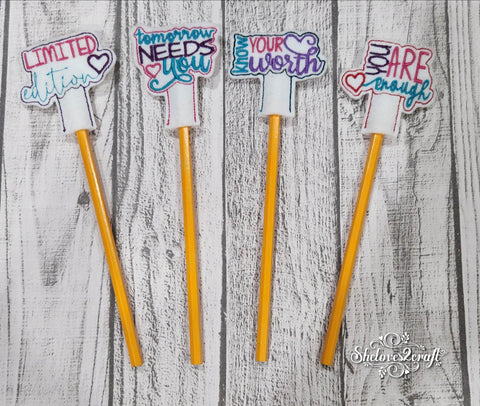 $5 Friday Inspirational Pencil Topper 55