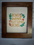 Home Sweet Autumn Home Sketch 3 Sizes