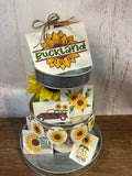 $5 Friday Sunflower Tiered Tray Bundle 811