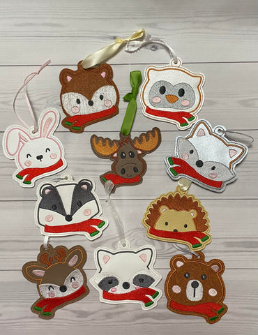 $5 Friday Woodland Animal Ornament Bundle 1124