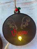 $5 Friday Reindeer Tea Light Ornament Bundle 1020