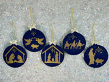 $5 Friday EXCLUSIVE Nativity Tea Light Ornament Bundle 1013