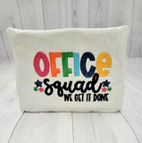 Office Squad Wording - 4 Sizes