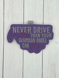 Drive Faster Guardian Angel Fly Visor Clip