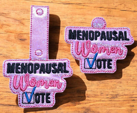 Menopausal Women Vote Key Fob