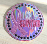 Im A Survivor Visor Clip