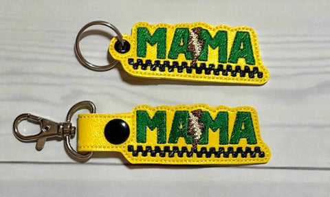 Mama Football Key Fob