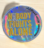 Nobody Fights Alone Visor Clip