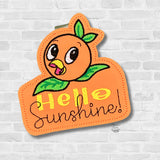 Hello Sunshine Visor Clip