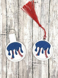 Baseball Drip Key Fob Bundle