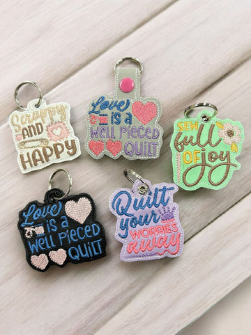 Sewing Key Fob Bundle