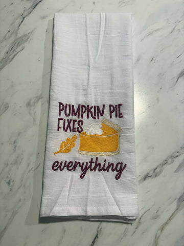 Pumpkin Pie Fixes Everything Wording