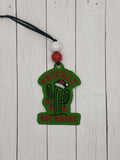 Chunky Western Chritstmas Ornament Bundle