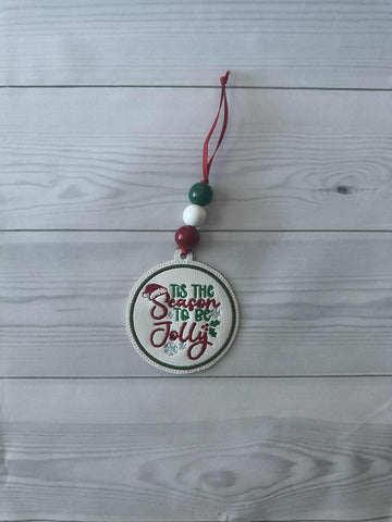 Tis Season to be Jolly Ornament