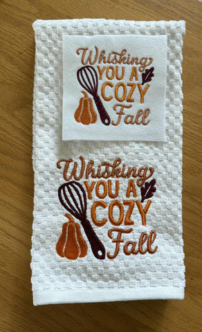 Whisking You A Cozy Fall Wording
