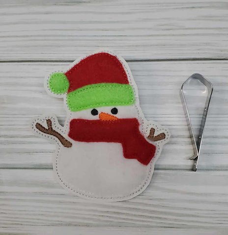 Snowman Clip