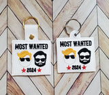 Most Wanted Key Fob