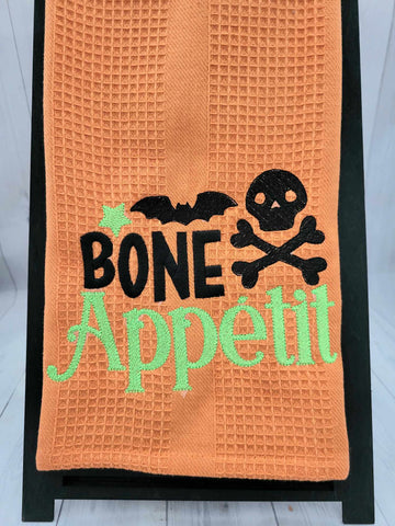 Bone Appetit Wording - 3 Sizes