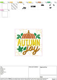 $5 Friday Autumn Mug Rug Coaster Bundle 98