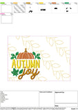 $5 Friday Autumn Mug Rug Coaster Bundle 98