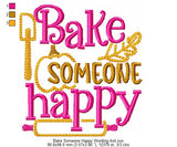 Bake Someone Happy Wording