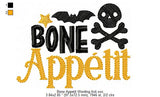 Bone Appetit Wording - 3 Sizes