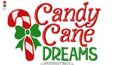 Candy Cane Dreams Wording