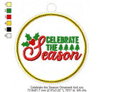 Celebrate the Season Ornamemt