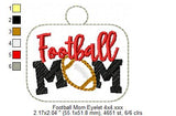 Football Mom Key Fob