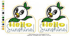 Hello Sunshine Visor Clip