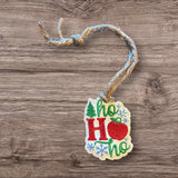 Ho Ho Ho Apple Teacher Ornament